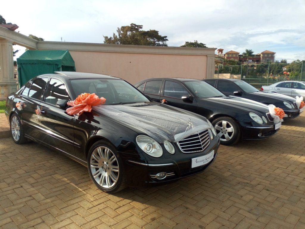 Book a luxury car for wedding in Uganda